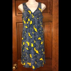 Boden Knit Floral Dress Sz 8/UK 12